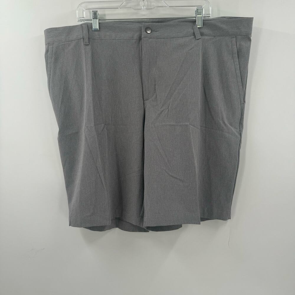 NWT Adidas crosshatch gray golf shorts